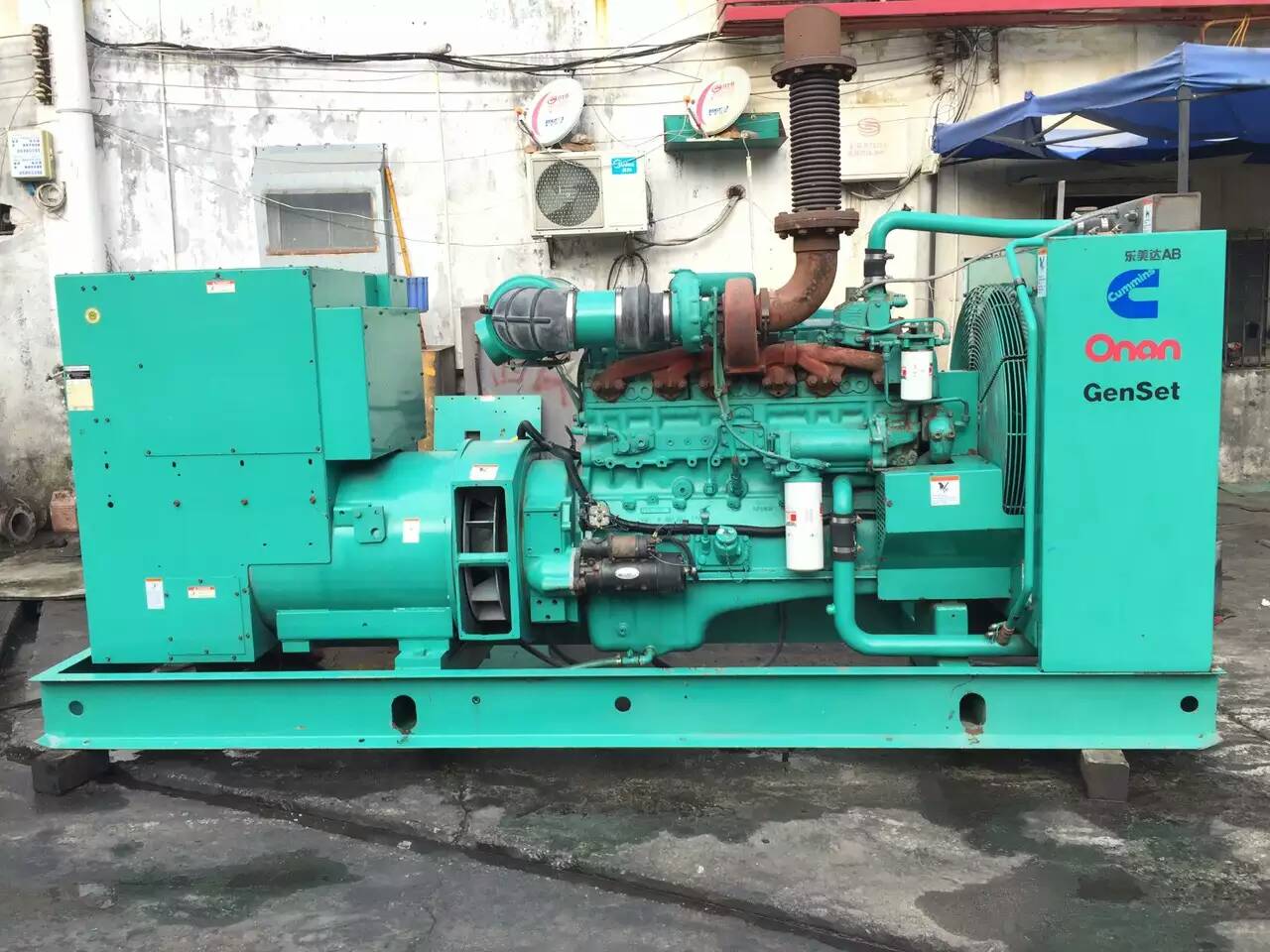 德州租赁发电机-柴油发电机不正常冒烟的原因